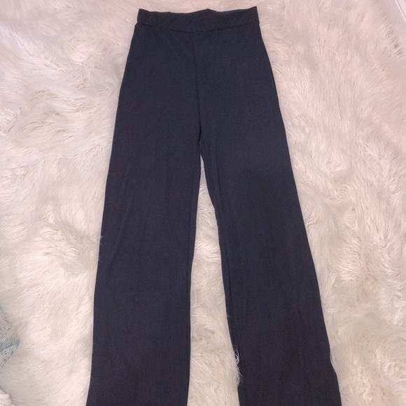 JeyRey size small navy blue ribbed cozy matching pant set - Picture 8 of 9